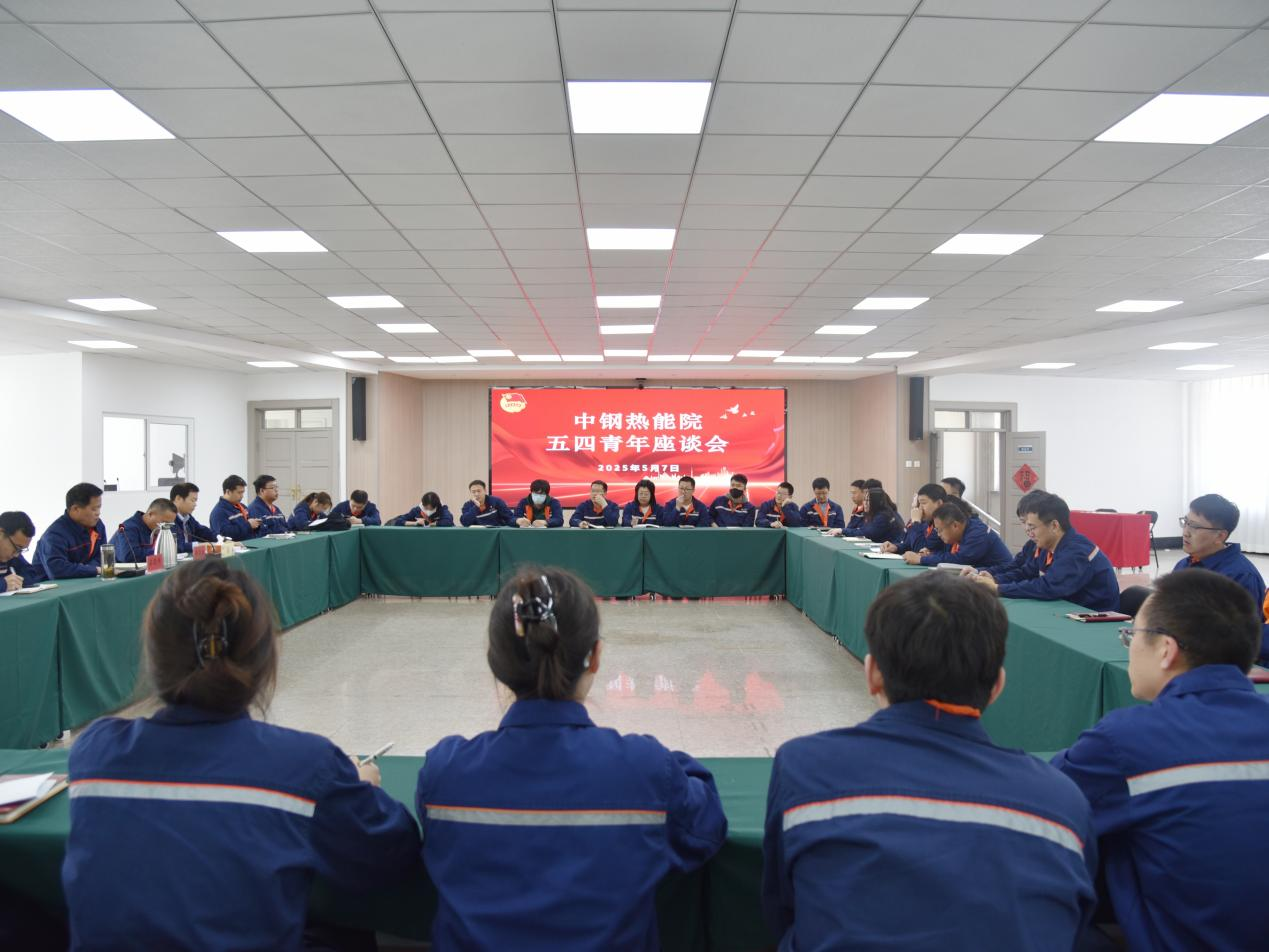拼搏青春筑路，奮斗光耀熱能：中鋼熱能院召開“五四”青年座談會(huì)